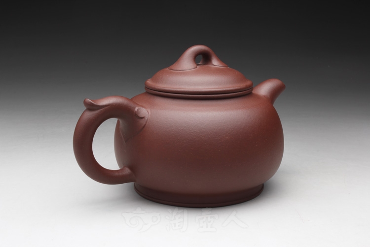 宜兴紫砂壶名家王勤大的紫砂壶《如意之乐》图片