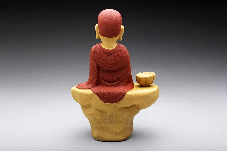 正宗原矿宜兴紫砂壶-观音坐相-民间艺人全手工制作-原矿段泥紫砂泥料