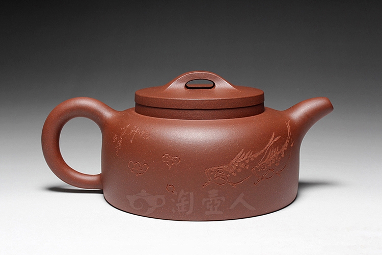 吴永明制平盖井栏壶(004838)