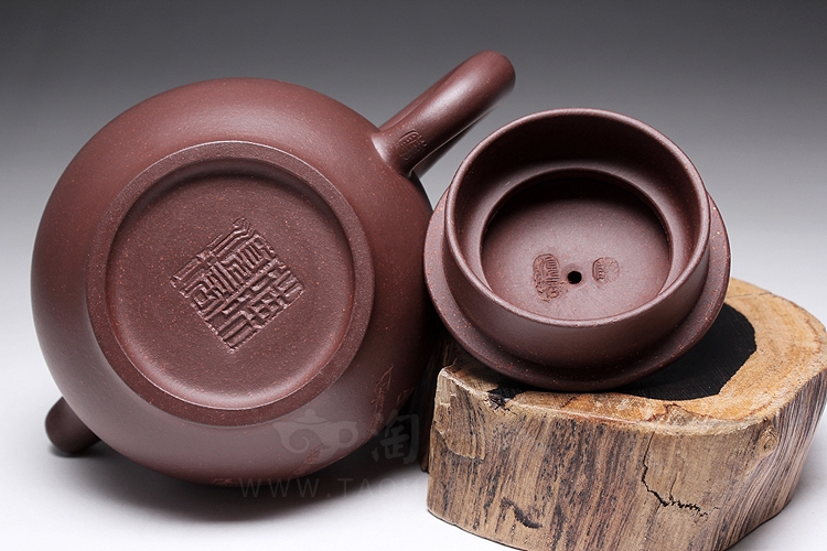 正宗原矿宜兴紫砂壶-天乐壶-陈顺培全手工制作-原矿底槽清紫砂泥料