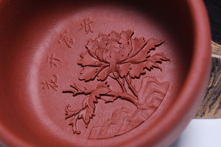 花开富贵#2-紫砂壶图片