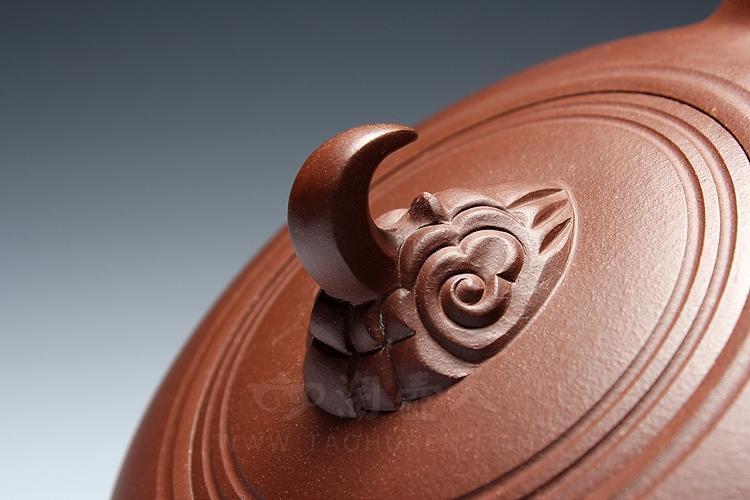 正宗原矿宜兴紫砂壶-清风明月-范建中全手工制作-原矿底槽清紫砂泥料