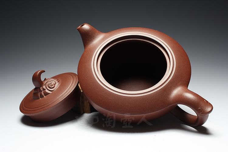 正宗原矿宜兴紫砂壶-清风明月-范建中全手工制作-原矿底槽清紫砂泥料