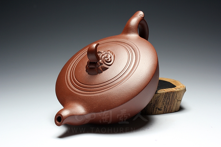 正宗原矿宜兴紫砂壶-清风明月-范建中全手工制作-原矿底槽清紫砂泥料