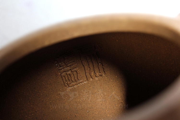 正宗原矿宜兴紫砂壶-袈裟壶-吴锡初全手工制作-原矿段泥紫砂泥料