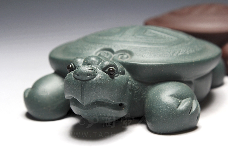 招财福龟-紫砂壶图片