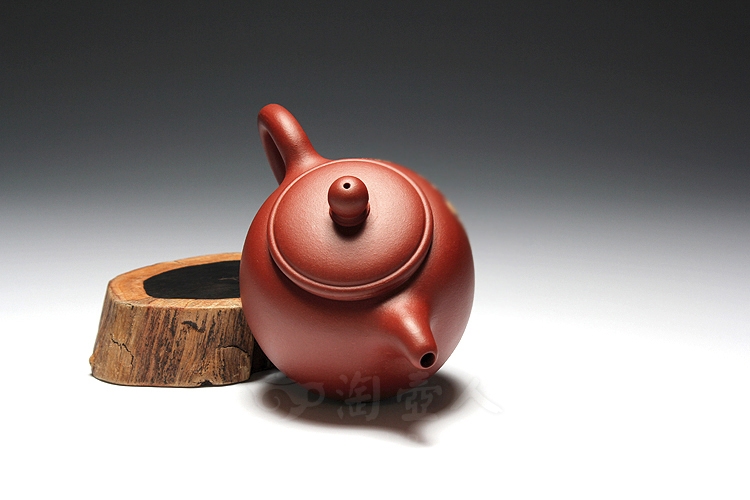 正宗原矿宜兴紫砂壶-八仙(何仙姑)-张萍全手工制作-原矿红清水泥紫砂泥料