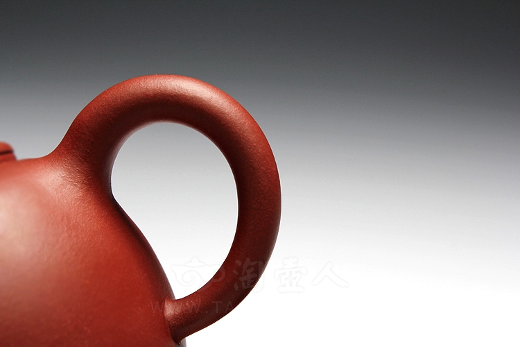 正宗原矿宜兴紫砂壶-八仙(何仙姑)-张萍全手工制作-原矿红清水泥紫砂泥料