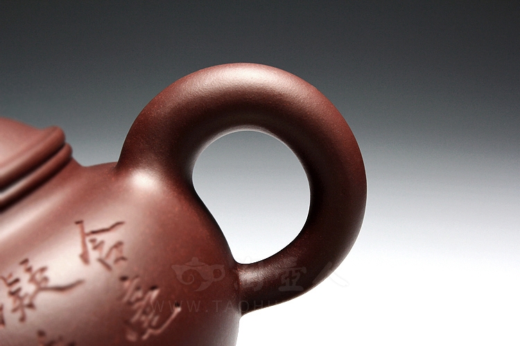 正宗原矿宜兴紫砂壶-德顺#2【 石雪】-陈顺培全手工制作-原矿紫泥紫砂泥料