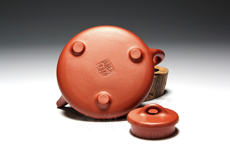 正宗原矿宜兴紫砂壶-子冶石瓢-徐安碧全手工制作-原矿红泥紫砂泥料