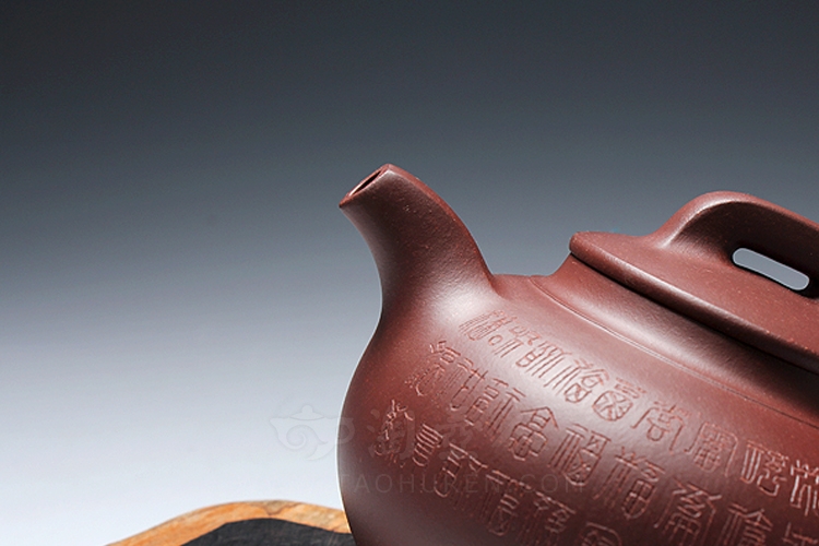 正宗原矿宜兴紫砂壶-福桥(百福)-陈顺培全手工制作-原矿底槽清紫砂泥料