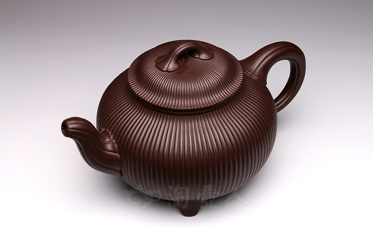 正宗原矿宜兴紫砂壶-大品英雄壶-沈建强全手工制作-原矿紫泥紫砂泥料