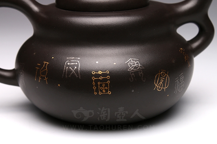 镶金葫芦壶