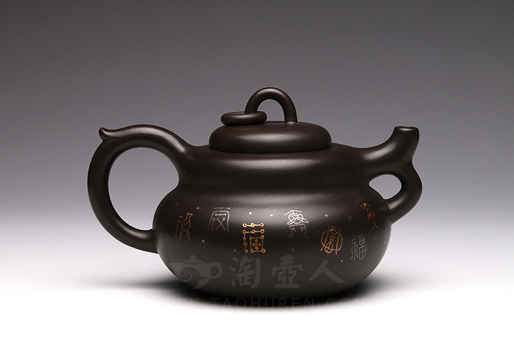 镶金葫芦壶