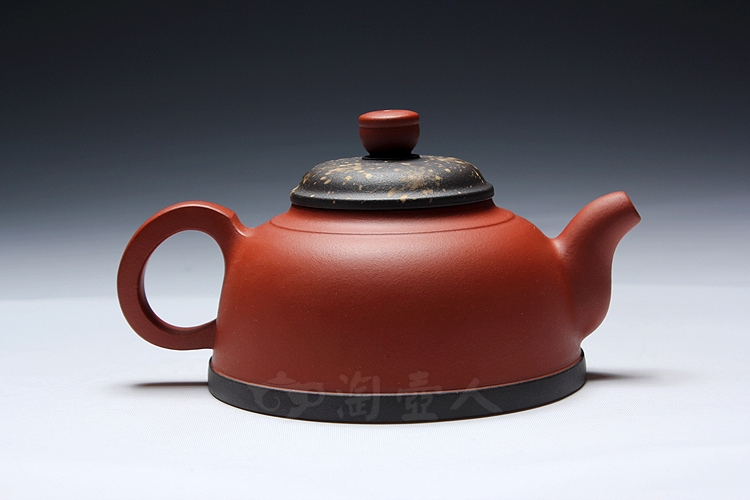 正宗原矿宜兴紫砂壶-满天星-蒋升全手工制作-原矿红泥紫砂泥料