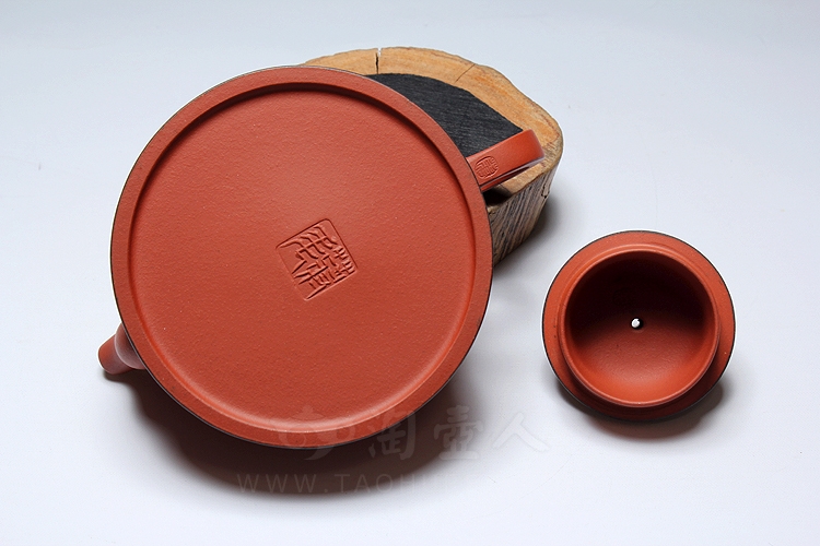 正宗原矿宜兴紫砂壶-满天星-蒋升全手工制作-原矿红泥紫砂泥料