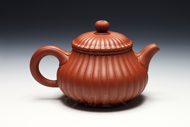 宜兴紫砂壶名家王芳《菊蕾》紫砂壶原矿全手工优惠全场包邮真品保证