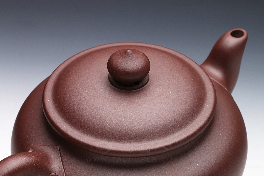 正宗原矿宜兴紫砂壶-玉如意-邵顺生全手工制作-原矿老紫泥紫砂泥料