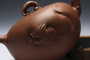 宜兴紫砂壶名家张宏《十二生肖辰龙》紫砂壶原矿全手工优惠全场包邮