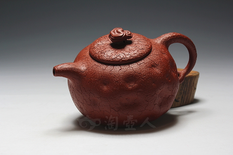 正宗原矿宜兴紫砂壶-供春(大红袍)-徐伟强全手工制作-原矿大红袍朱泥紫砂泥料