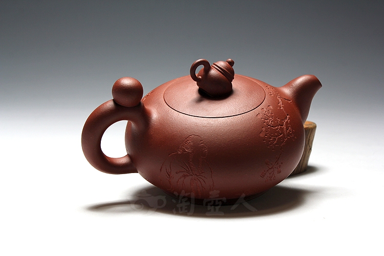 正宗原矿宜兴紫砂壶-子母-崔燕全手工制作-原矿清水泥紫砂泥料