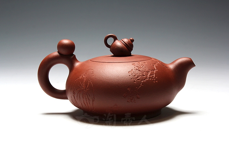 正宗原矿宜兴紫砂壶-子母-崔燕全手工制作-原矿清水泥紫砂泥料
