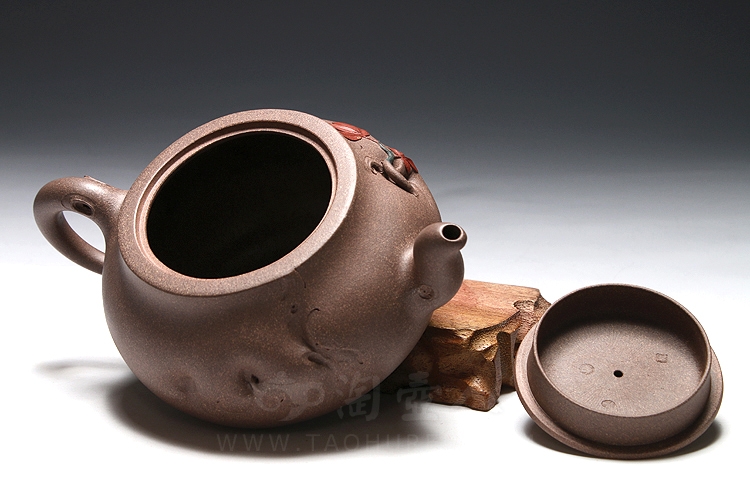 正宗原矿宜兴紫砂壶-十二生肖·申猴-张宏全手工制作-原矿青灰泥紫砂泥料