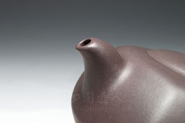 正宗原矿宜兴紫砂壶-汉方-沈俊全手工制作-原矿青灰泥紫砂泥料