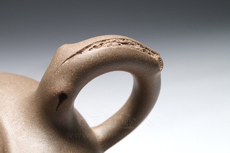 正宗原矿宜兴紫砂壶-上合桃-崔燕全手工制作-原矿老段泥紫砂泥料