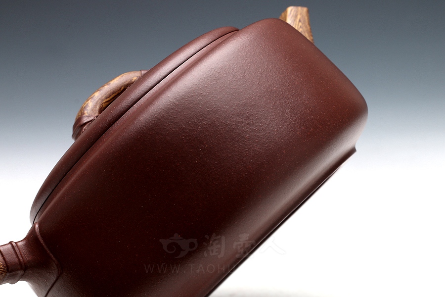 正宗原矿宜兴紫砂壶-君子之交-周伯娟全手工制作-原矿紫泥紫砂泥料