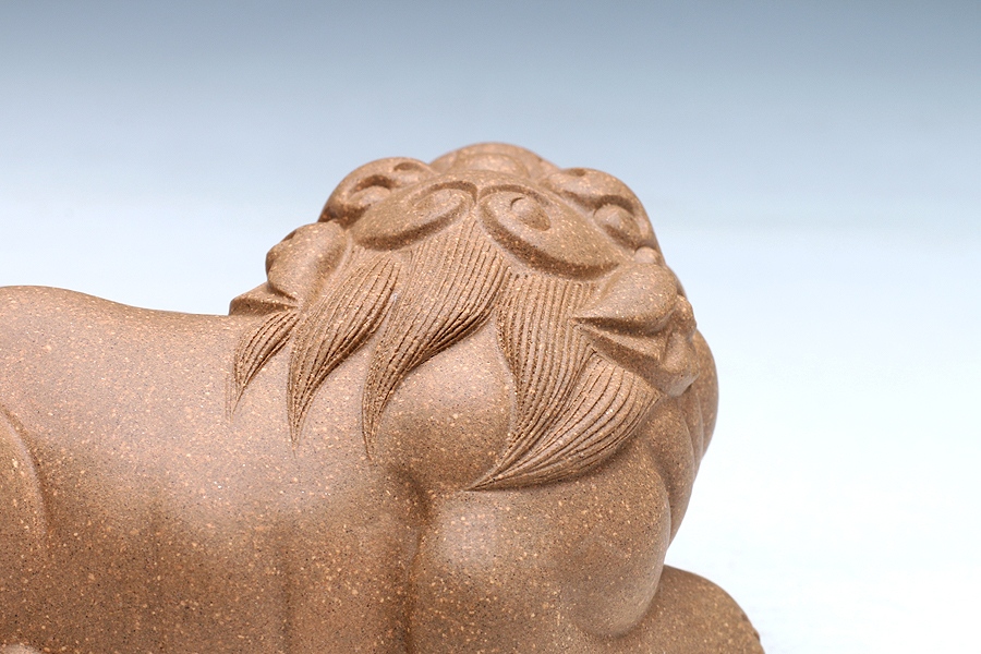 宜兴紫砂壶名家王俊峰《貔貅》紫砂壶原矿全手工优惠全场包邮真品保证