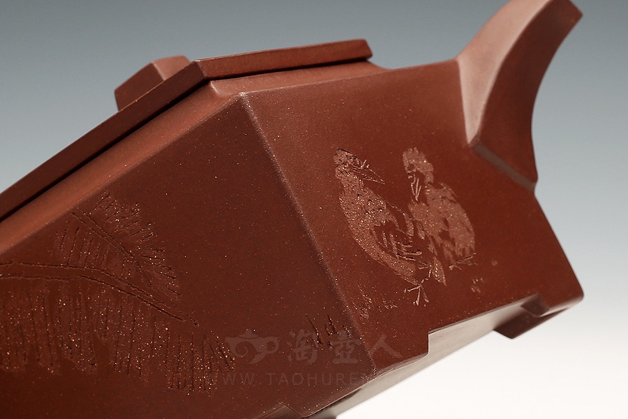 宜兴紫砂壶名家崔燕《春胜》紫砂壶原矿全手工优惠全场包邮真品保证