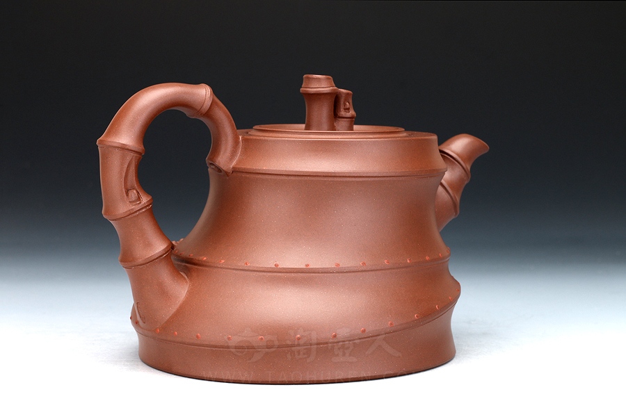 五头竹根茶具