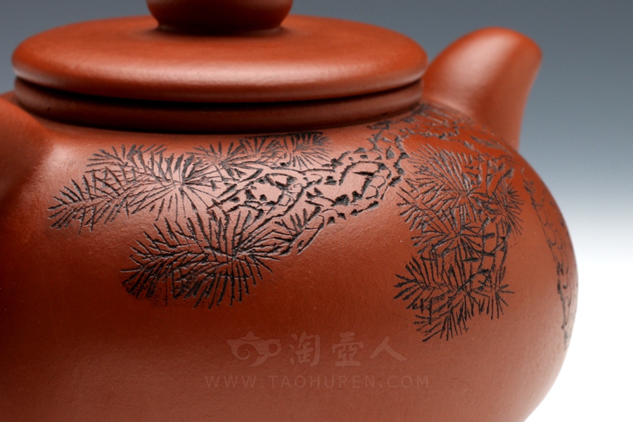 寒鼎壶(谭泉海刻绘)