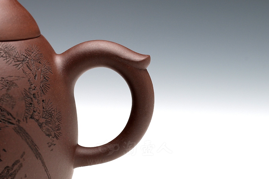 正宗原矿宜兴紫砂壶-中华第一壶-黄丽萍全手工制作-原矿紫泥紫砂泥料