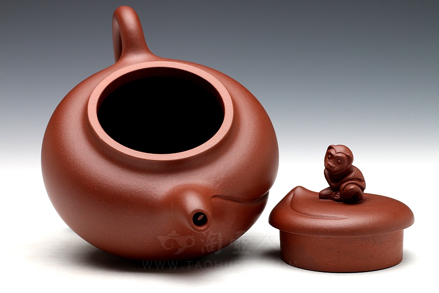 吴勇制灵猴献瑞壶(044029)