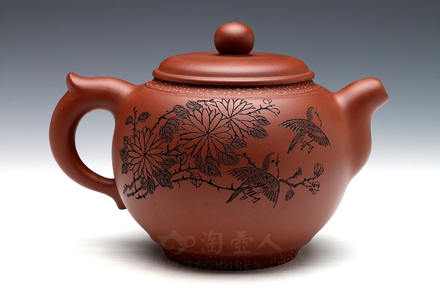 宜兴紫砂壶名家沈汉生作品《石鼓》