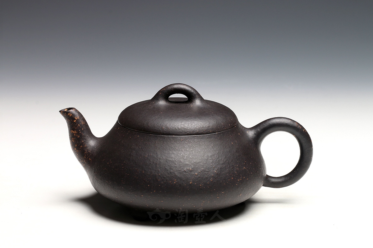 陆小强全手工制矮石瓢壶