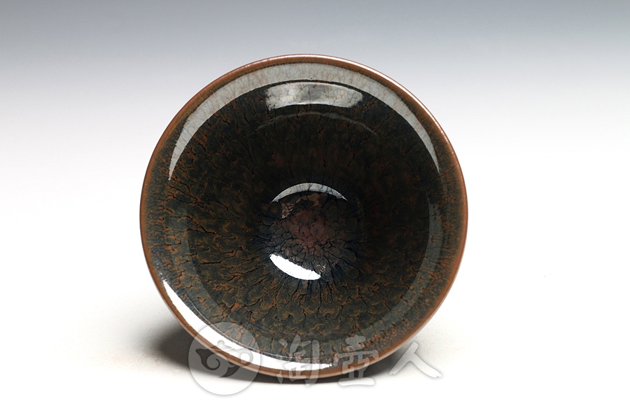 陈志飞制蓝羽建盏(681807)