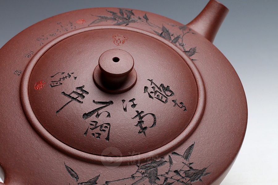 正宗原矿宜兴紫砂壶-俏江南-厉上清全手工制作-原矿底槽清紫砂泥料