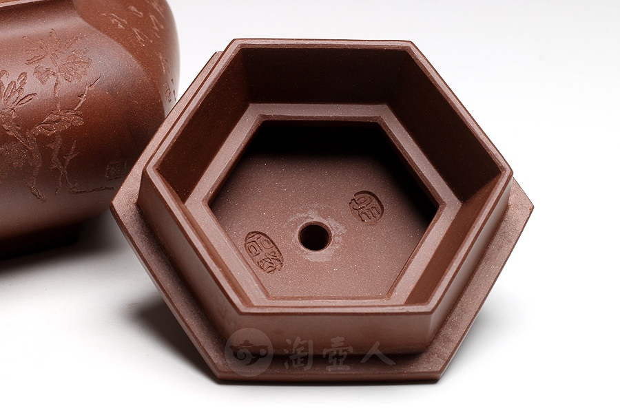 吴永明全手工制藏六方壶(004870)