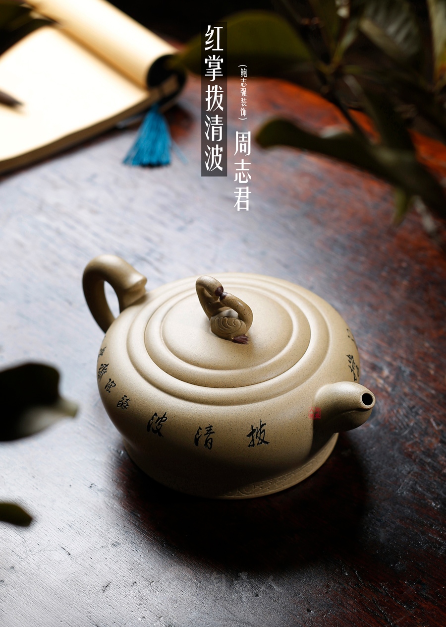 红掌拨清波(鲍志强铭)