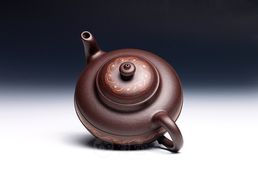 宜兴紫砂壶名家周伯娟《全手汉罐》紫砂壶原矿全手工优惠全场包邮真品