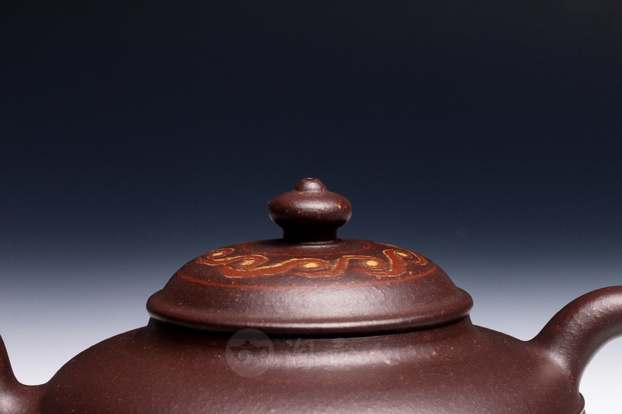 宜兴紫砂壶名家周伯娟《全手汉罐》紫砂壶原矿全手工优惠全场包邮真品