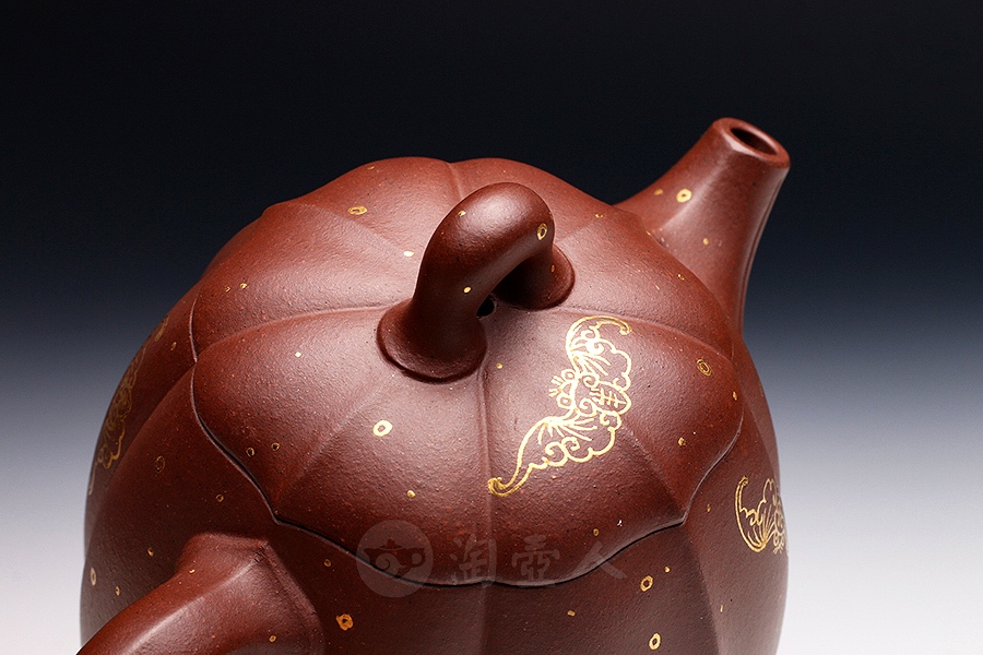 菱花秦权(描金)