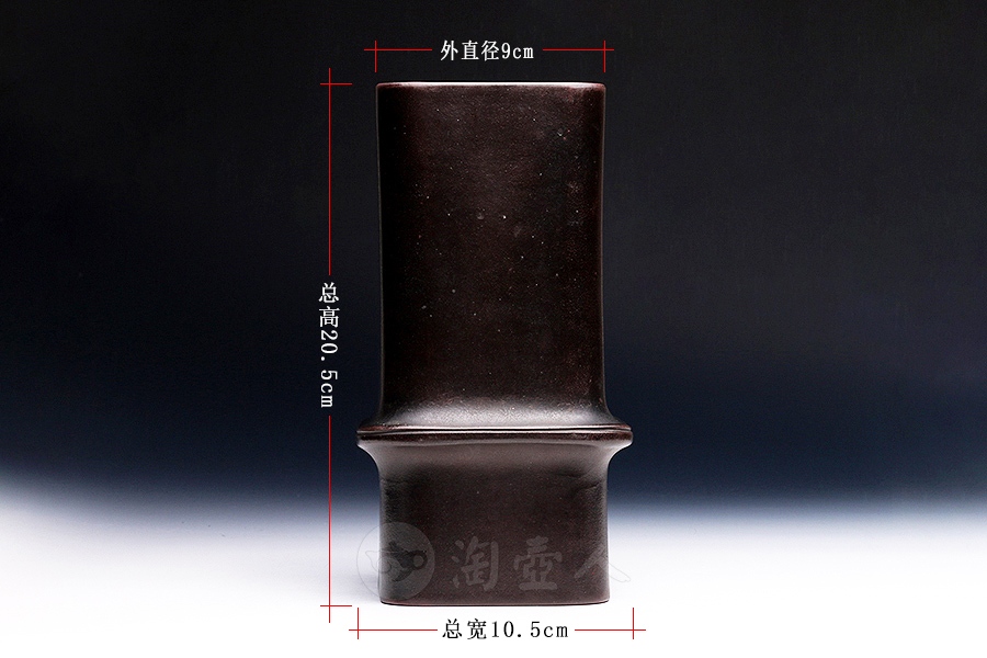 竹节笔筒