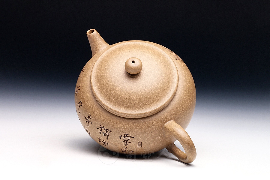 宜兴名家蒋峰紫砂壶作品《野趣壶》原矿全手工优惠全场包邮真品保证