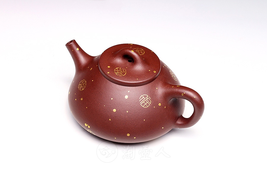 石瓢(描金)