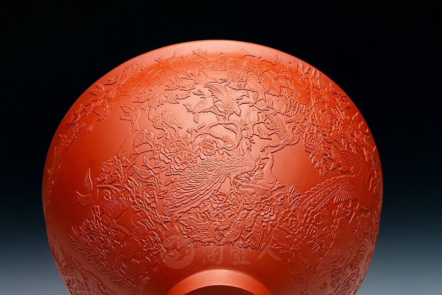 百鸟朝凤品茗杯