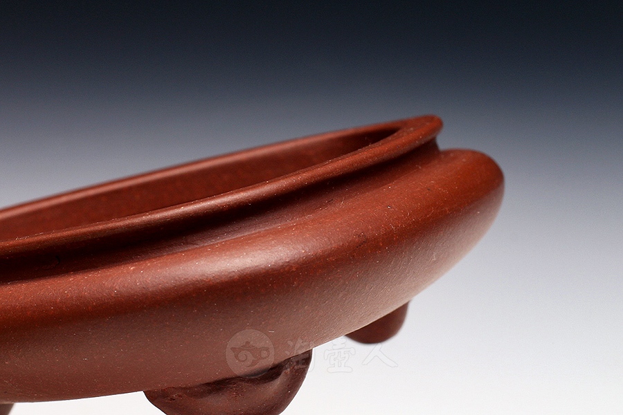 三角蒲包口花盆